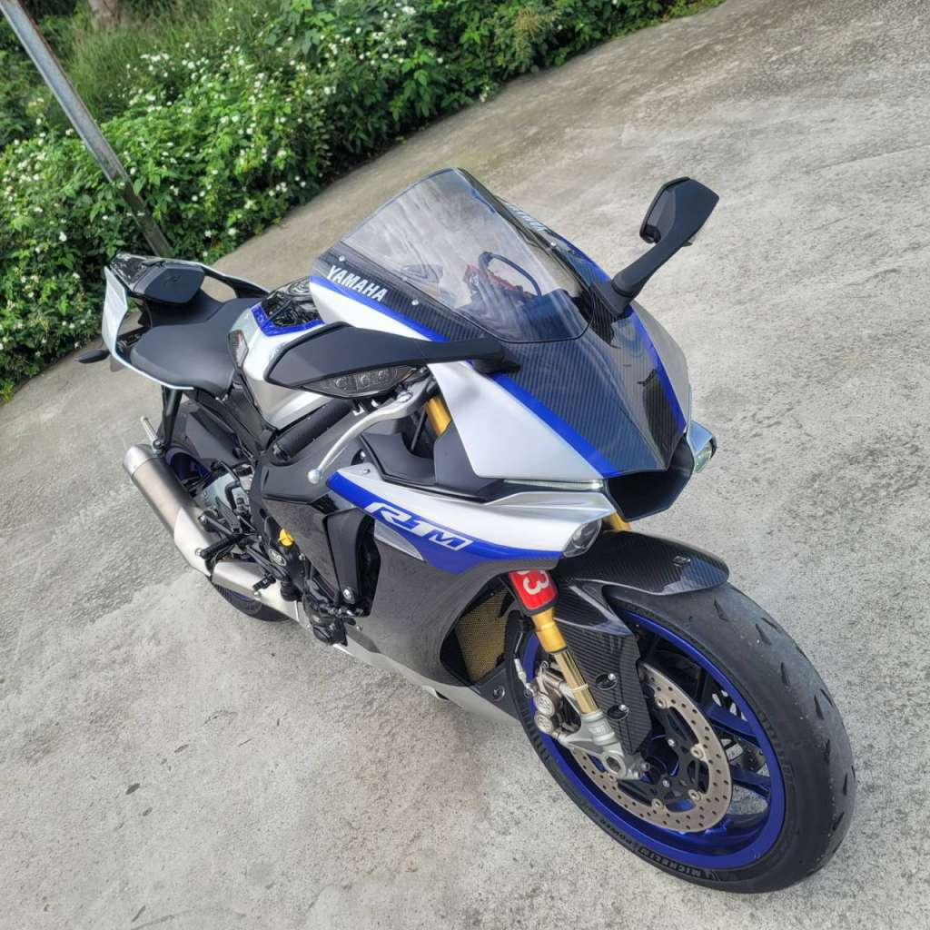 YAMAHA YZF-R1M - 中古/二手車出售中 [出售] 2017年 YAMAHA R1M ABS 黑引擎雙彈簧 | 老爹重機