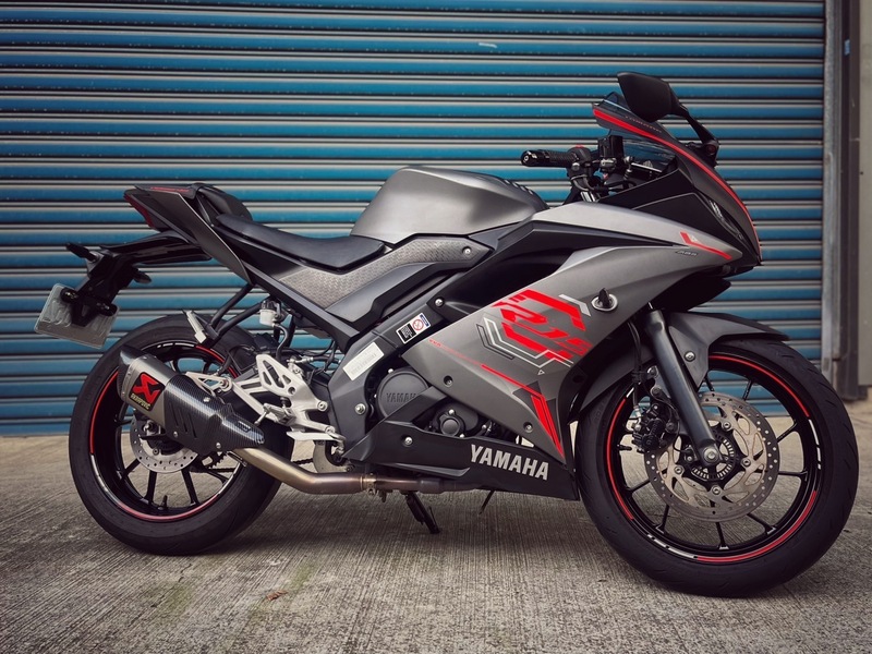 YAMAHA YZF-R15 - 中古/二手車出售中 ABS版 全段排氣管 鬼面車罩 小資族二手重機買賣 | 小資族二手重機買賣