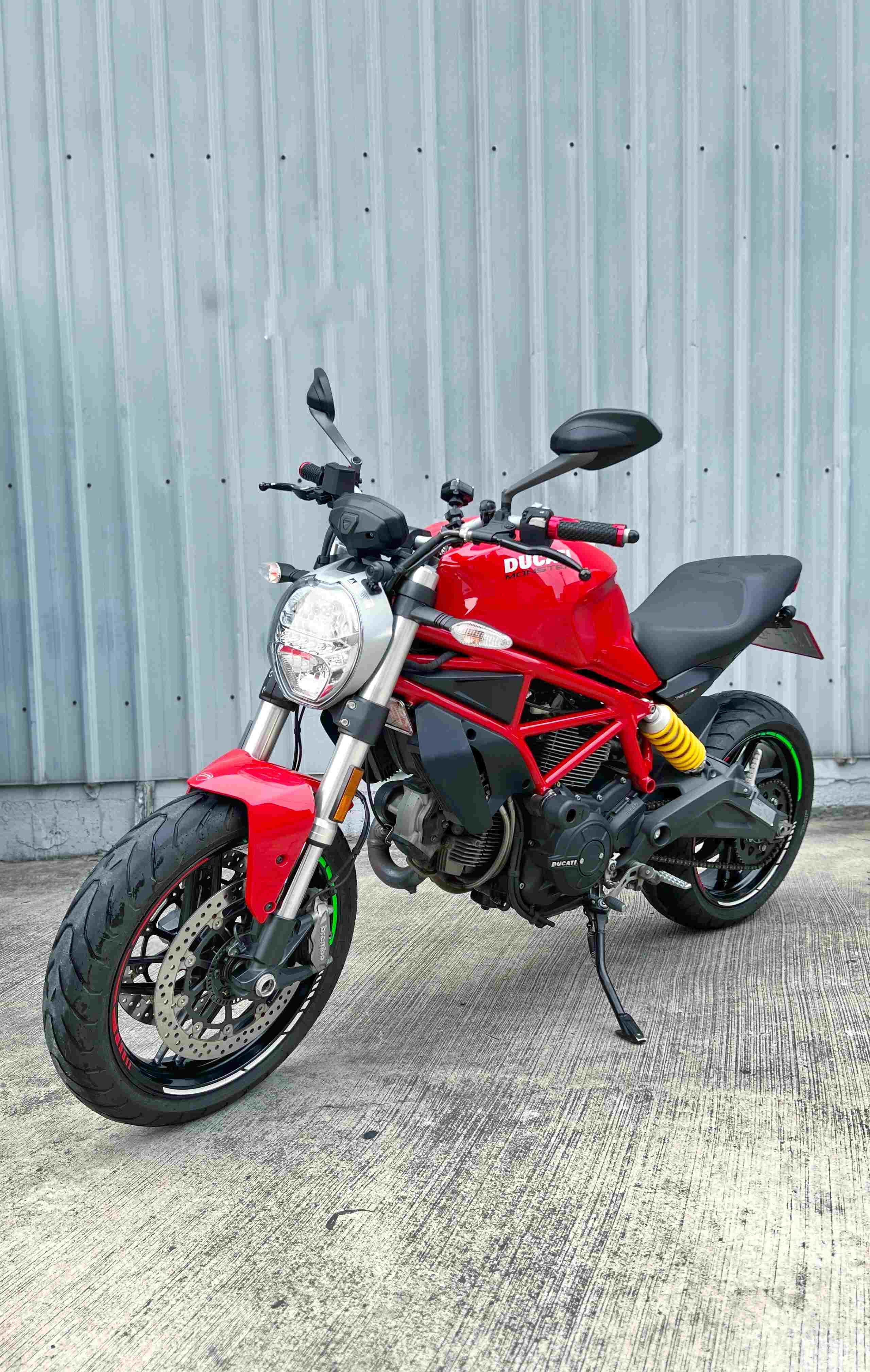 DUCATI MONSTER 797 - 中古/二手車出售中 2018年 MONSTER797 碩文車 多樣改裝 無摔 無事故 | 阿宏大型重機買賣