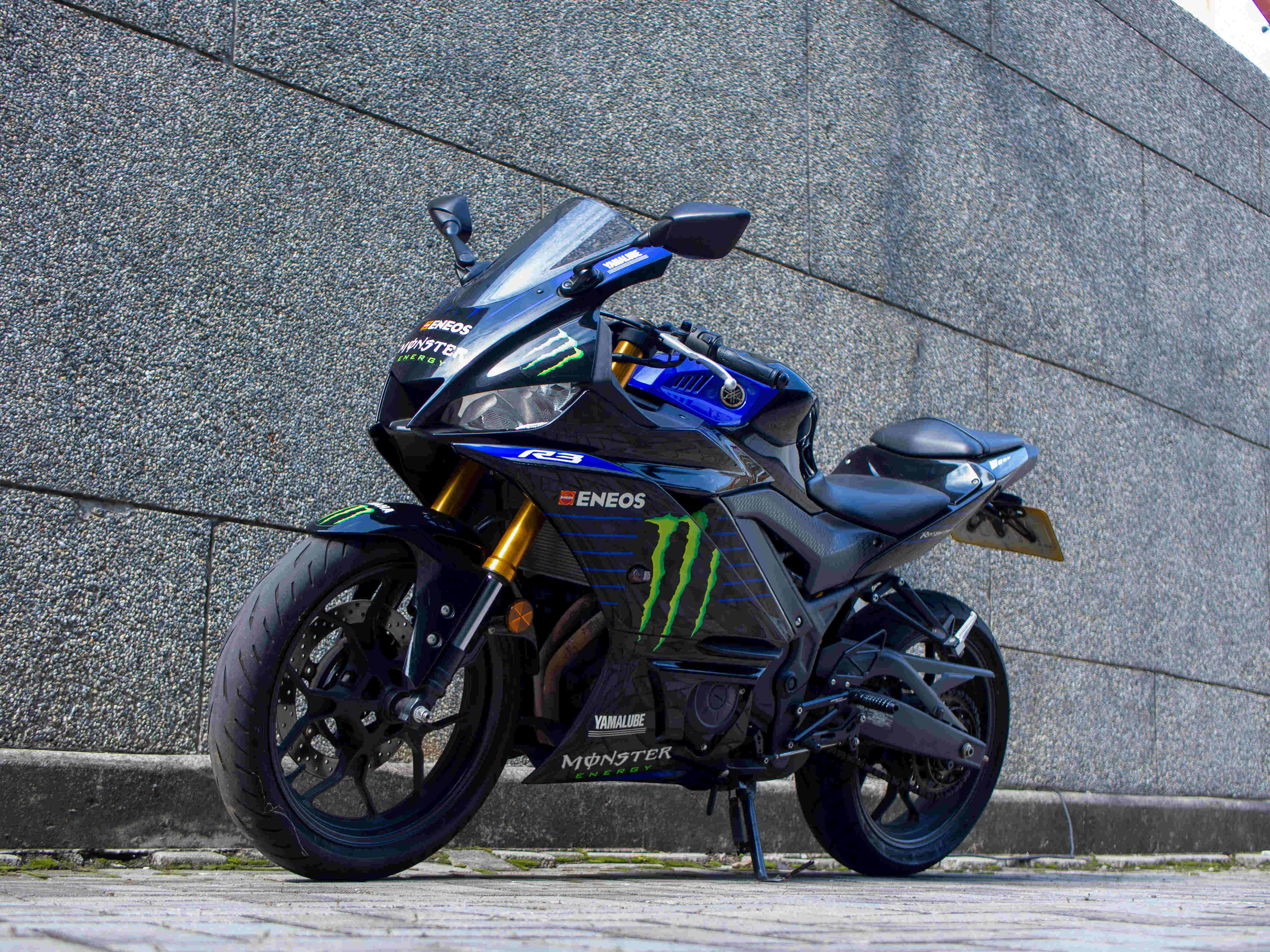 【個人自售】YAMAHA YZF-R3 - 「Webike-摩托車市」 2019 Yamaha R3 Monster Energy