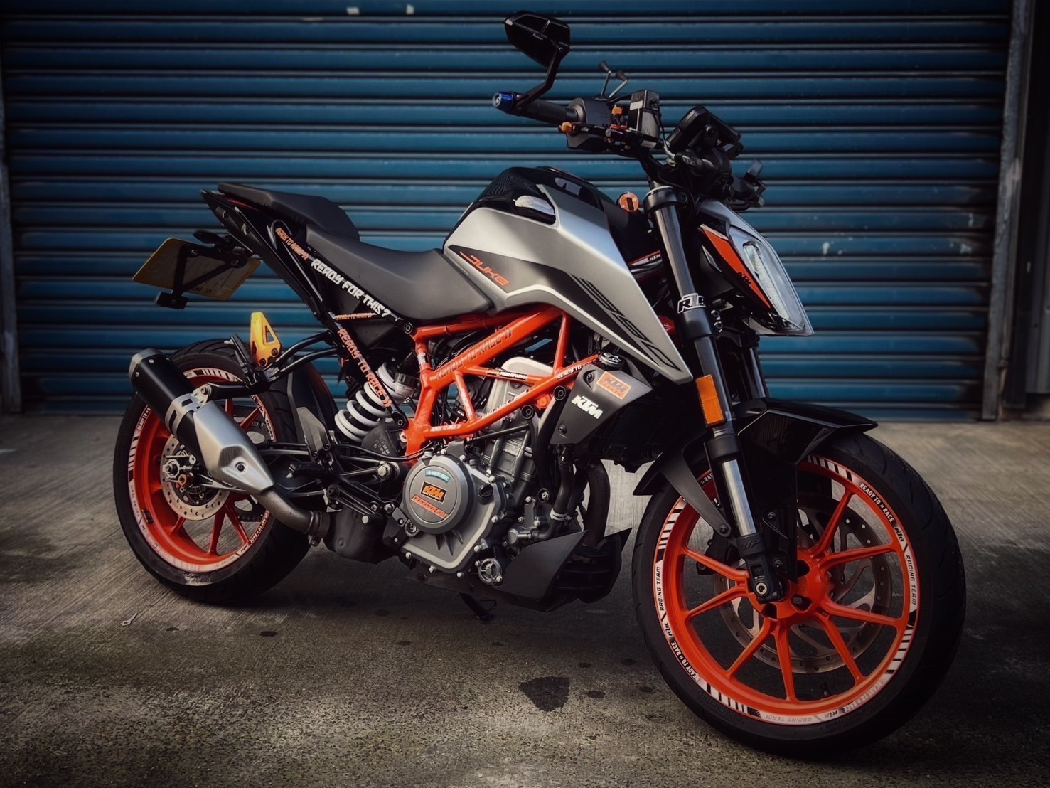 【小資族二手重機買賣】KTM 390DUKE - 「Webike-摩托車市」 Duke390 全車彩貼 眾多改裝 小資族二手重機買賣