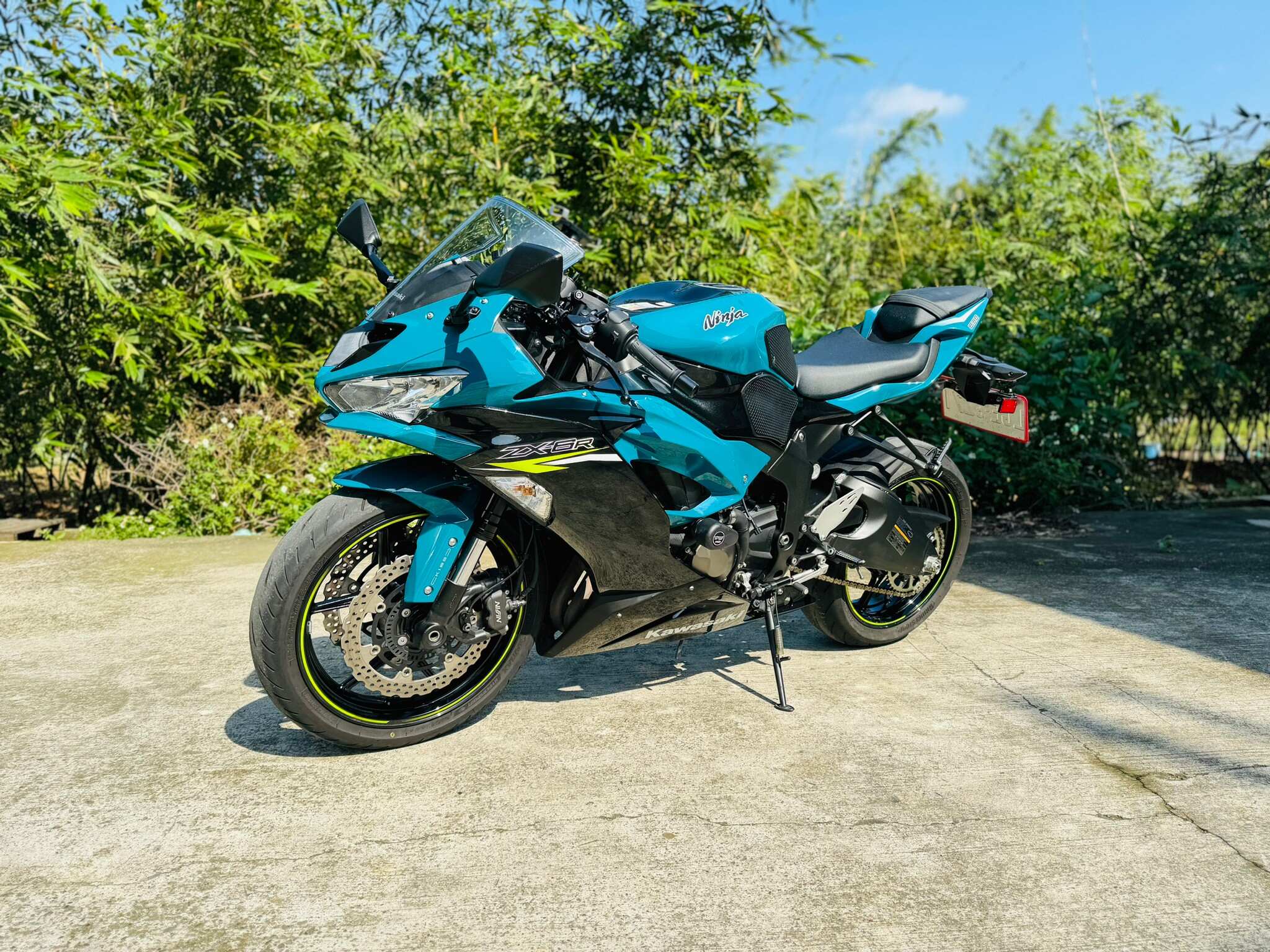 KAWASAKI NINJA ZX-6R - 中古/二手車出售中 kawasaki ZX6R 636 M4排氣管 無倒摔事故 | 摩托販