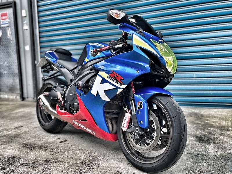 SUZUKI GSX-R600 - 中古/二手車出售中 AR排氣管 Lightech腳踏後移 Rizoma油杯 兩套車殼 | 小資族二手重機買賣