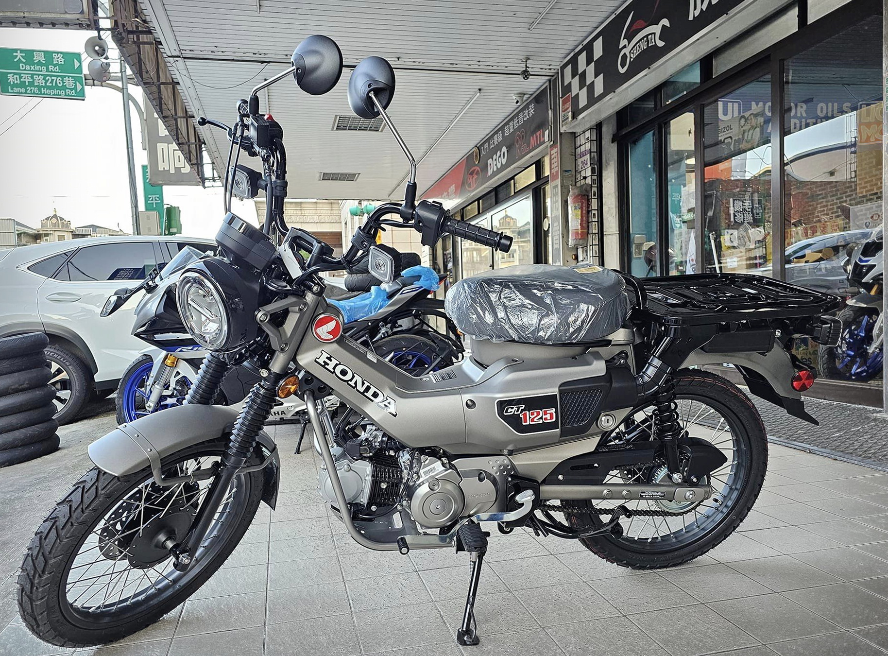 HONDA CT125 Hunter Cub新車出售中 【勝大重機】2024 HONDA CT125 Hunter Cub ABS 銀色 全新車售價$14.8萬 | 勝大重機