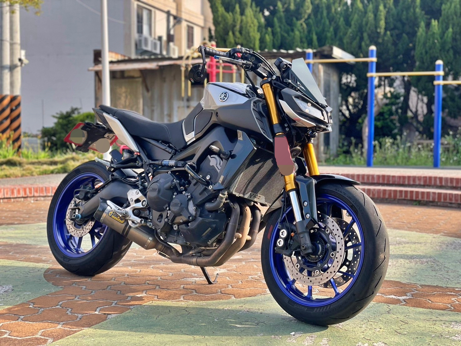 【武士重機-阿良】YAMAHA MT-09 - 「Webike-摩托車市」 二代瓦力頭 全馬力SP版本