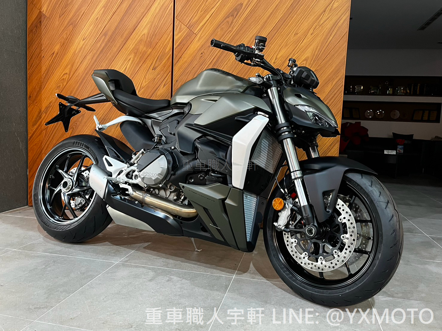 【重車銷售職人-宇軒 (敏傑)】DUCATI  STREETFIGHTER V2 - 「Webike-摩托車市」 【敏傑宇軒】DUCATI 杜卡迪 STREETFIGHTER V2 綠色 總代理公司車