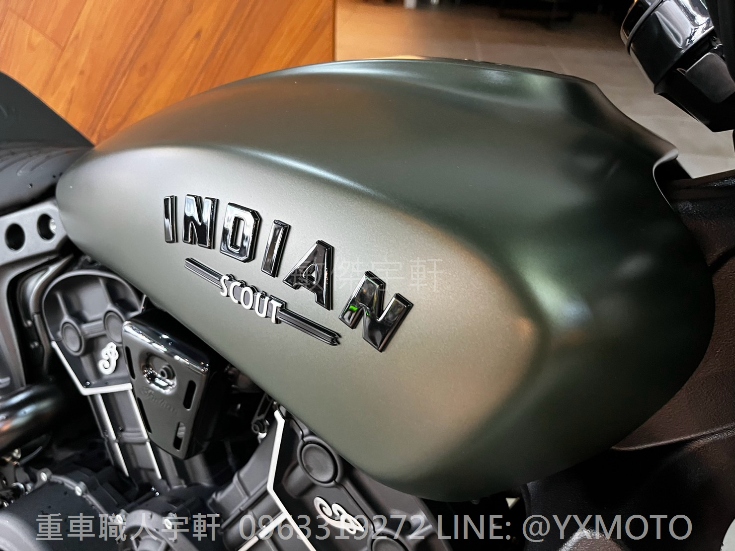 INDIAN MOTORCYC Scout Bobber新車出售中 【敏傑宇軒】消光綠 INDIAN 印地安 SCOUT BOBBER ROGUE 公司車 | 重車銷售職人-宇軒 (敏傑)