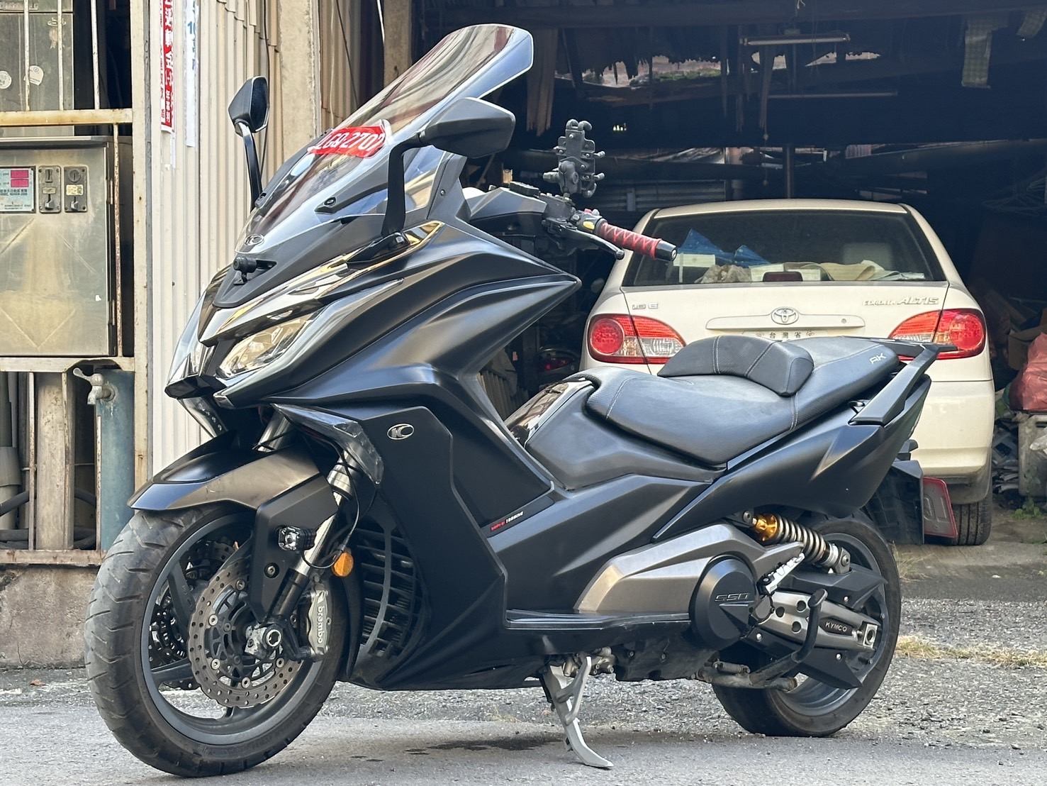 【YSP 建興車業】光陽 AK 550 - 「Webike-摩托車市」 光陽 AK550(霧燈）