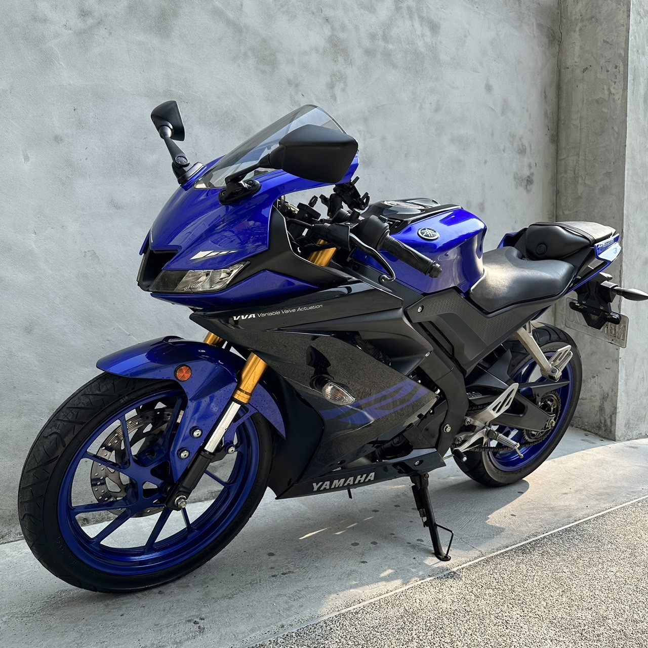 【webberˍmoto】YAMAHA YZF-R15 - 「Webike-摩托車市」 藍色金倒叉R15