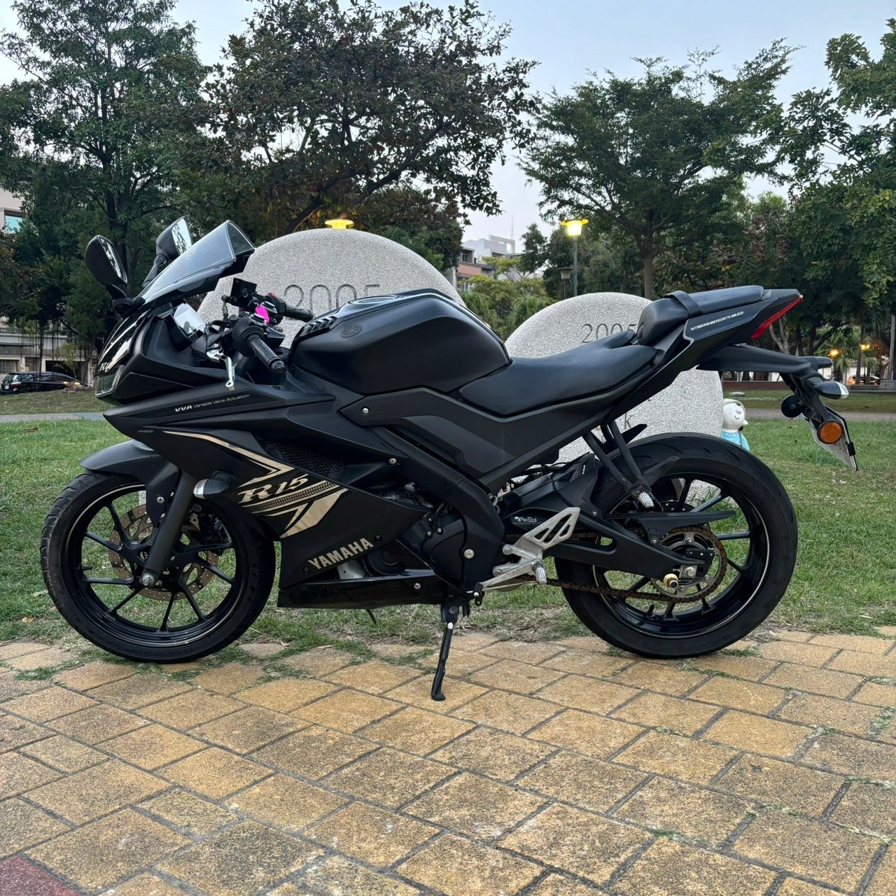 YAMAHA YZF-R15 - 中古/二手車出售中 2020 山葉 R15V3 正叉ABS #1765 現況販售 | 貳輪嶼中古機車專賣-台南店