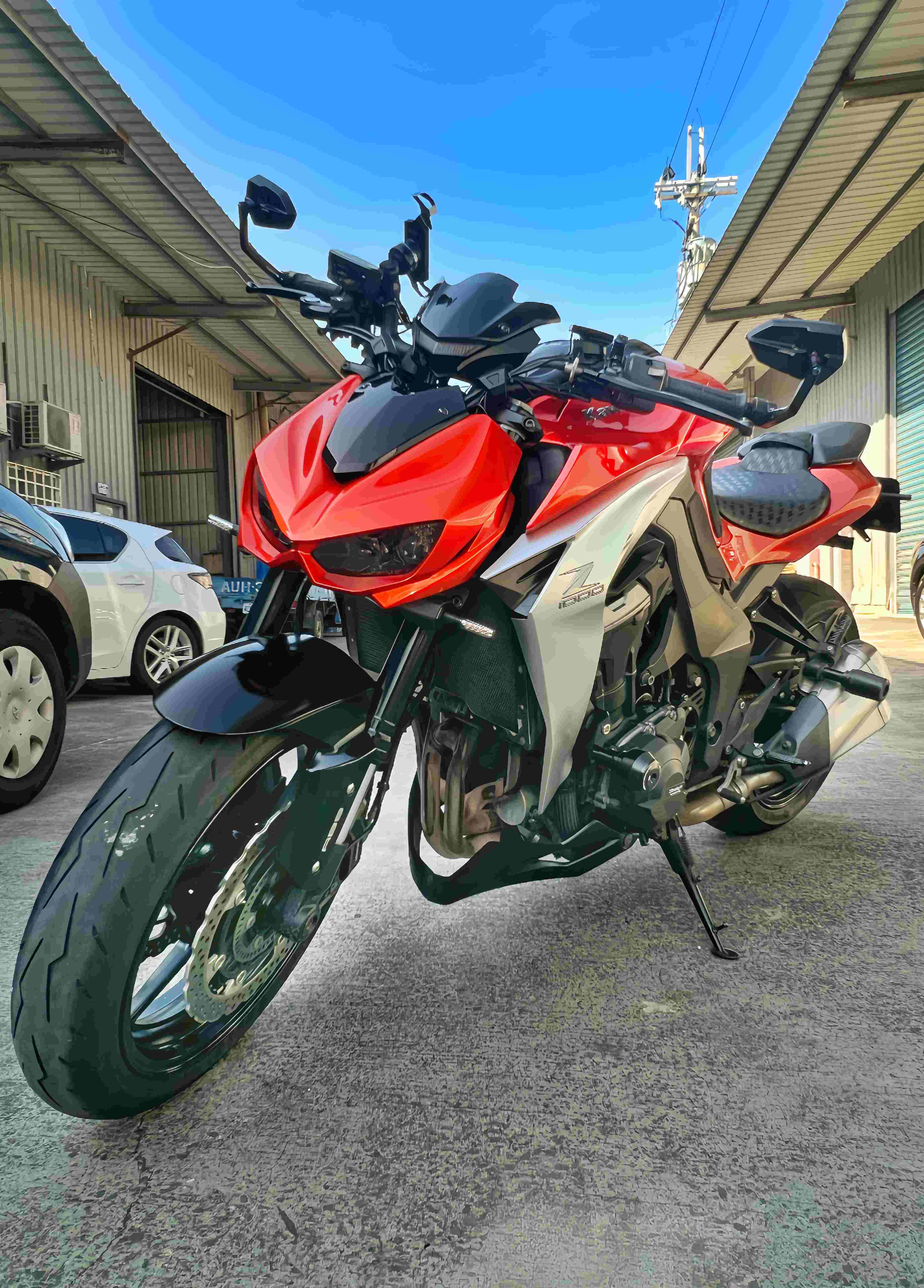【阿宏大型重機買賣】KAWASAKI Z1000 - 「Webike-摩托車市」 2014年 Z1000 巴風特端子鏡 檔位顯示器 眾多改裝 原漆 無事故 阿宏大型重機買賣
