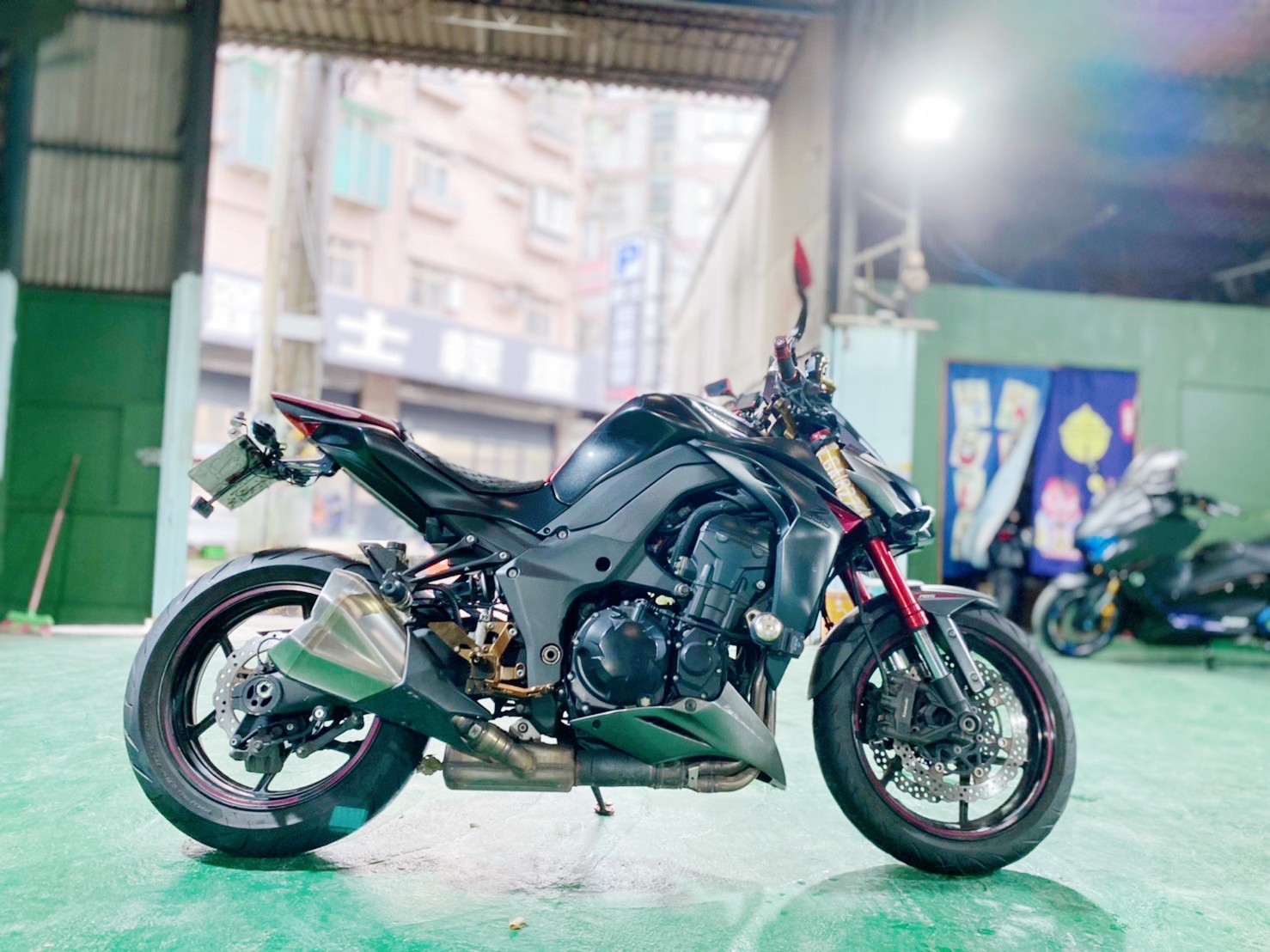 【個人自售】KAWASAKI Z1000 - 「Webike-摩托車市」 Kawasaki Z1000四代 滑離