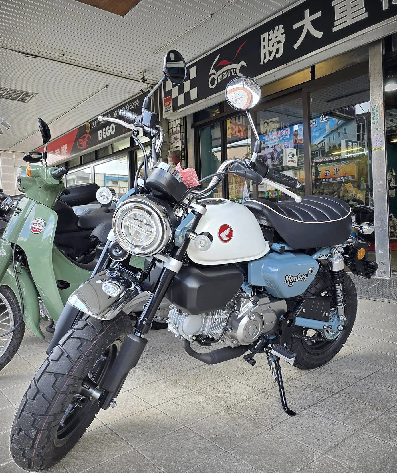 HONDA Monkey 125新車出售中 【全新車】2025年式 HONDA MONKEY 125 標準版 五檔 全新車售價$16.3萬 | 勝大重機