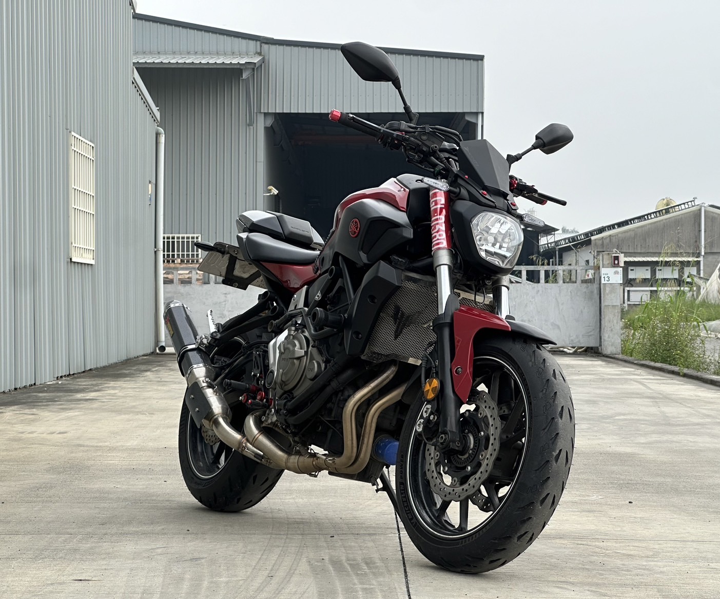 YAMAHA MT-07 - 中古/二手車出售中 MT-07(前後避震 類蠍） | YSP 建興車業