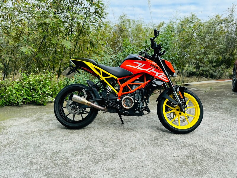 KTM 390DUKE - 中古/二手車出售中 KTM Duke 390 安東車 改裝排氣管透明離合器外蓋 便宜入手 | 摩托販