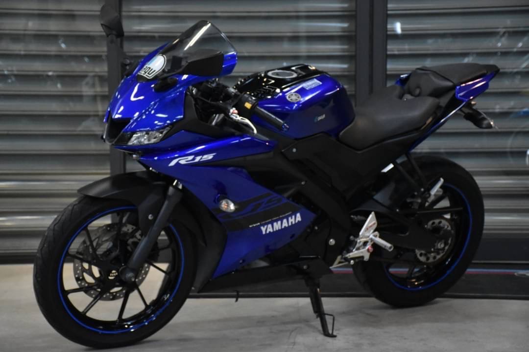 YAMAHA YZF-R15 - 中古/二手車出售中 全段排氣管 RCB腳踏後移 小資族二手重機買賣 | 小資族二手重機買賣