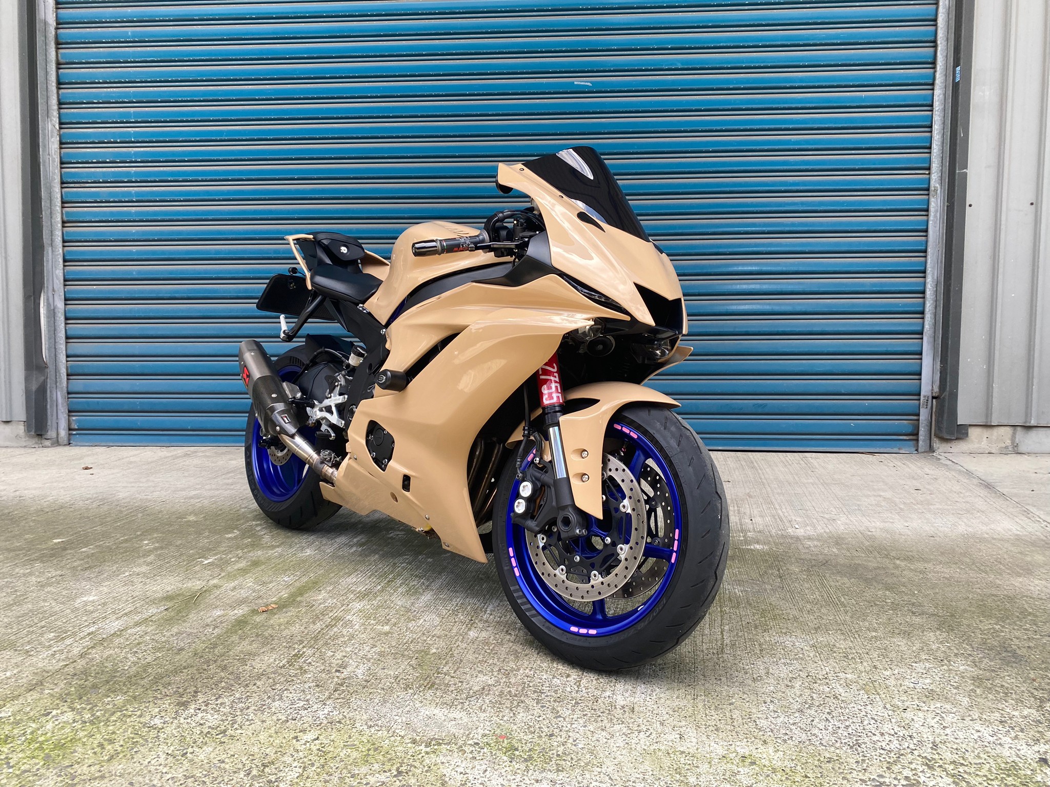 【Motoshen大聖二輪廣場】YAMAHA YZF-R6 - 「Webike-摩托車市」 20年R6 精品改裝 副廠殼(藍色原廠殼在)全段蠍子 IG:大聖二輪廣場