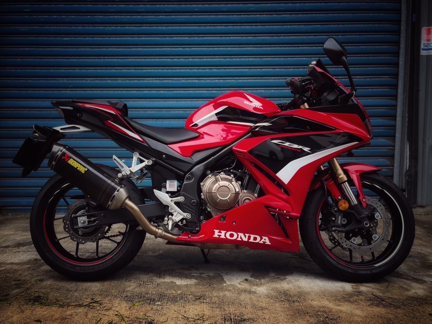 HONDA CBR500R - 中古/二手車出售中 CBR500R 碳蠍管 行車記錄器 無倒無摔 小資族二手重機買賣 | 小資族二手重機買賣