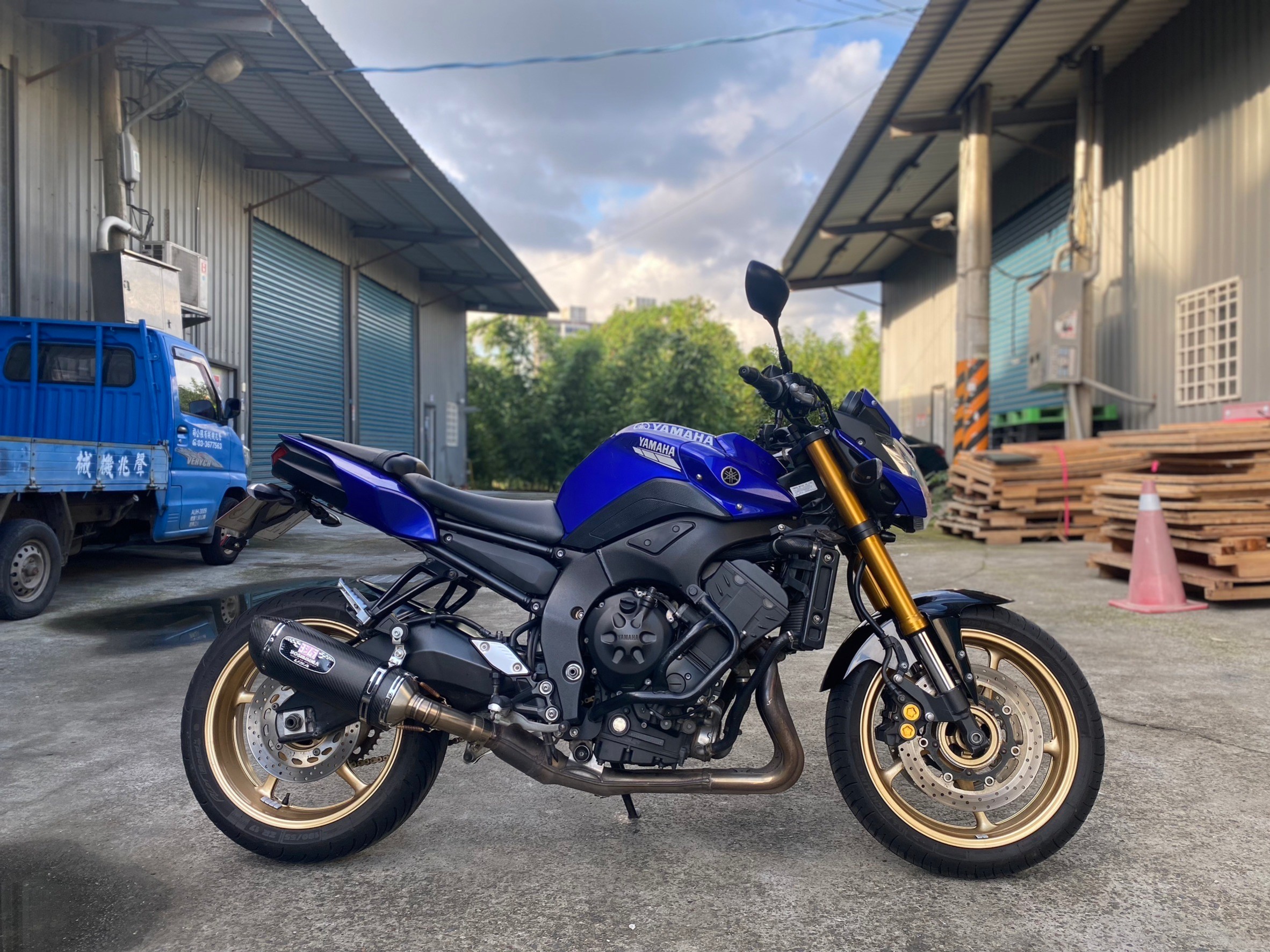 YAMAHA FZ8 (FZ8N) - 中古/二手車出售中 12年FZ8N  已做完大保養 原漆 無事故  搜尋IG:大聖二輪廣場 | Motoshen大聖二輪廣場