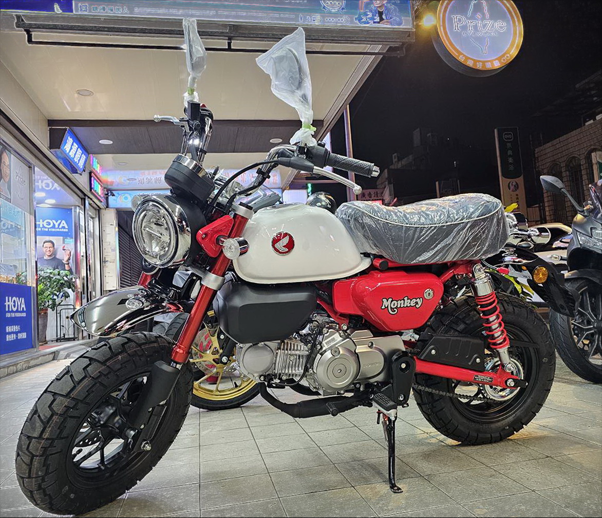 HONDA Monkey 125新車出售中 【全新車】2025年式 HONDA MONKEY 125 標準版 五檔 全新車售價$15.8萬 | 勝大重機