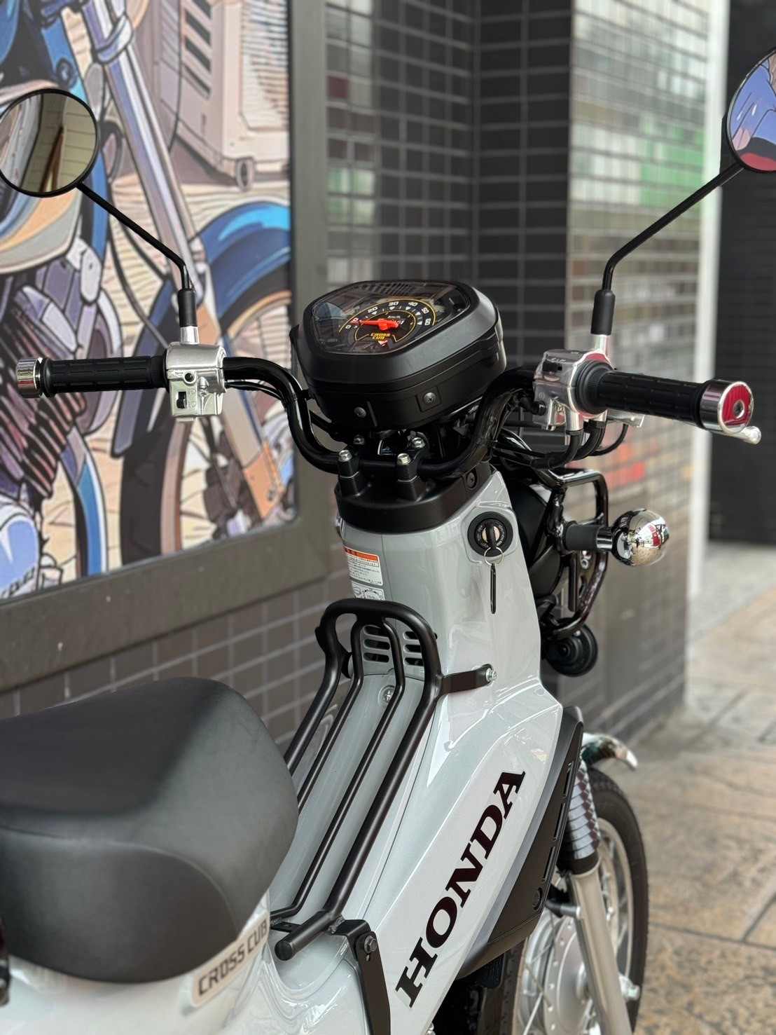 HONDA CROSS CUB 50 - 中古/二手車出售中 【售】2022 本田 CC50 正日規質感藍灰色 | mumu's moto