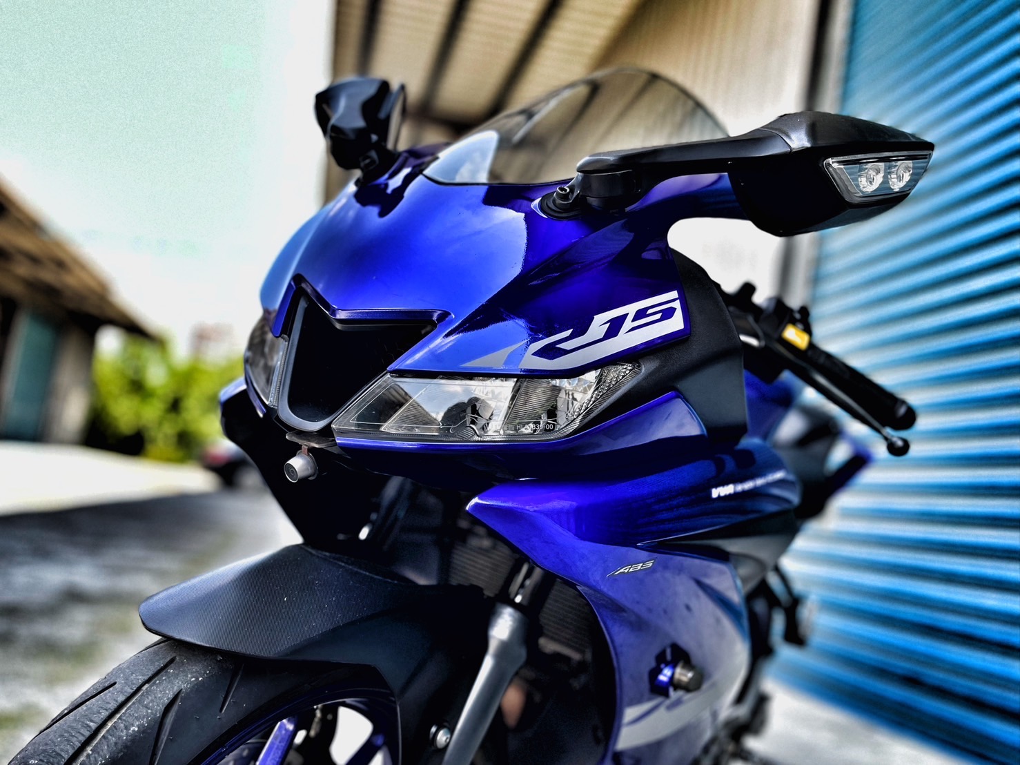 YAMAHA YZF-R15 - 中古/二手車出售中 行車記錄器 雙黃燈總成 基本改 小資族二手重機買賣 | 小資族二手重機買賣