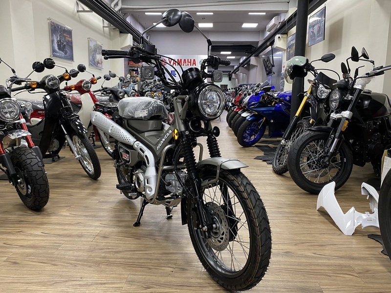 HONDA CT 125 灰新車出售中 【新竹長龍車業】HONDA 本田 2024 CT 125 灰 | 新竹長龍車業行