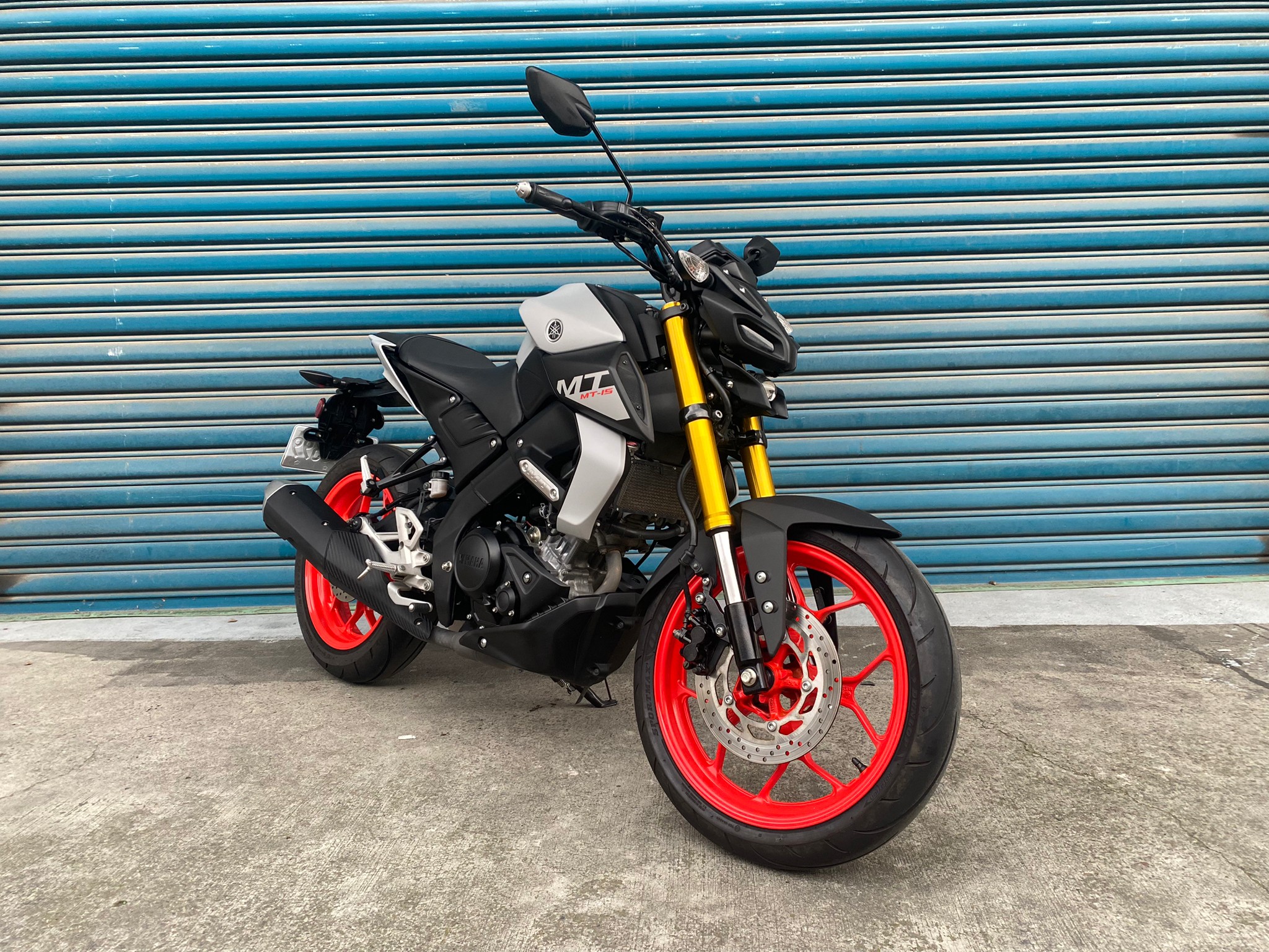 YAMAHA MT-15 - 中古/二手車出售中 21年MT15倒叉版 里程:4733 一手車 無摔 無事故 | Motoshen大聖二輪廣場