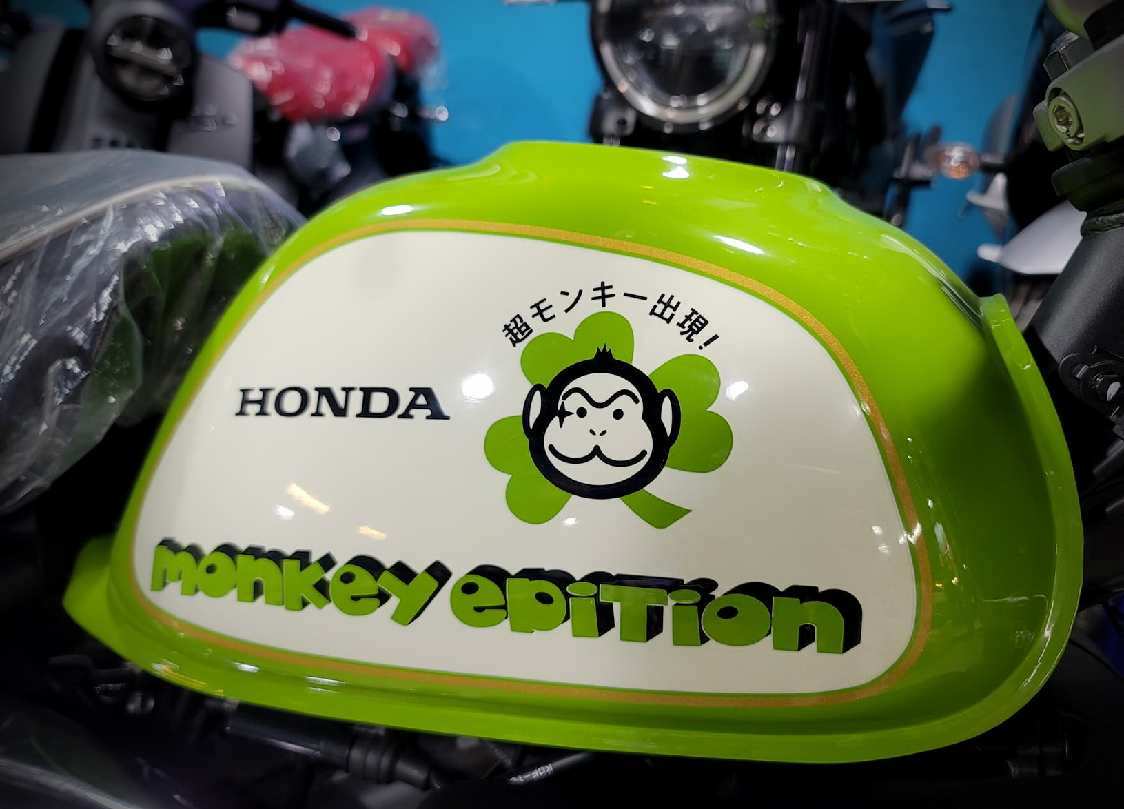 HONDA Monkey 125新車出售中 三葉草【勝大重機】全新車 五檔 HONDA MONKEY 125 三葉草 限量200台 售價$20.8萬 | 勝大重機
