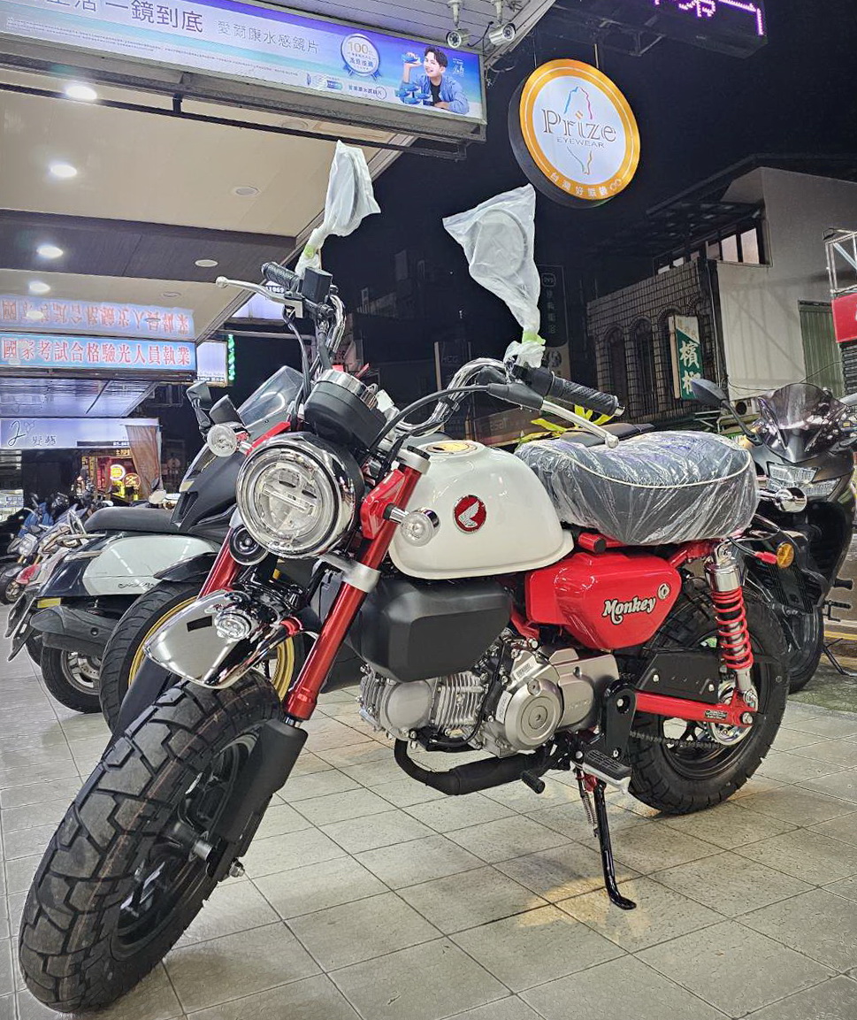 HONDA Monkey 125新車出售中  【全新車】2025年式 HONDA MONKEY 125 標準版 五檔 全新車售價$16.3萬 | 勝大重機