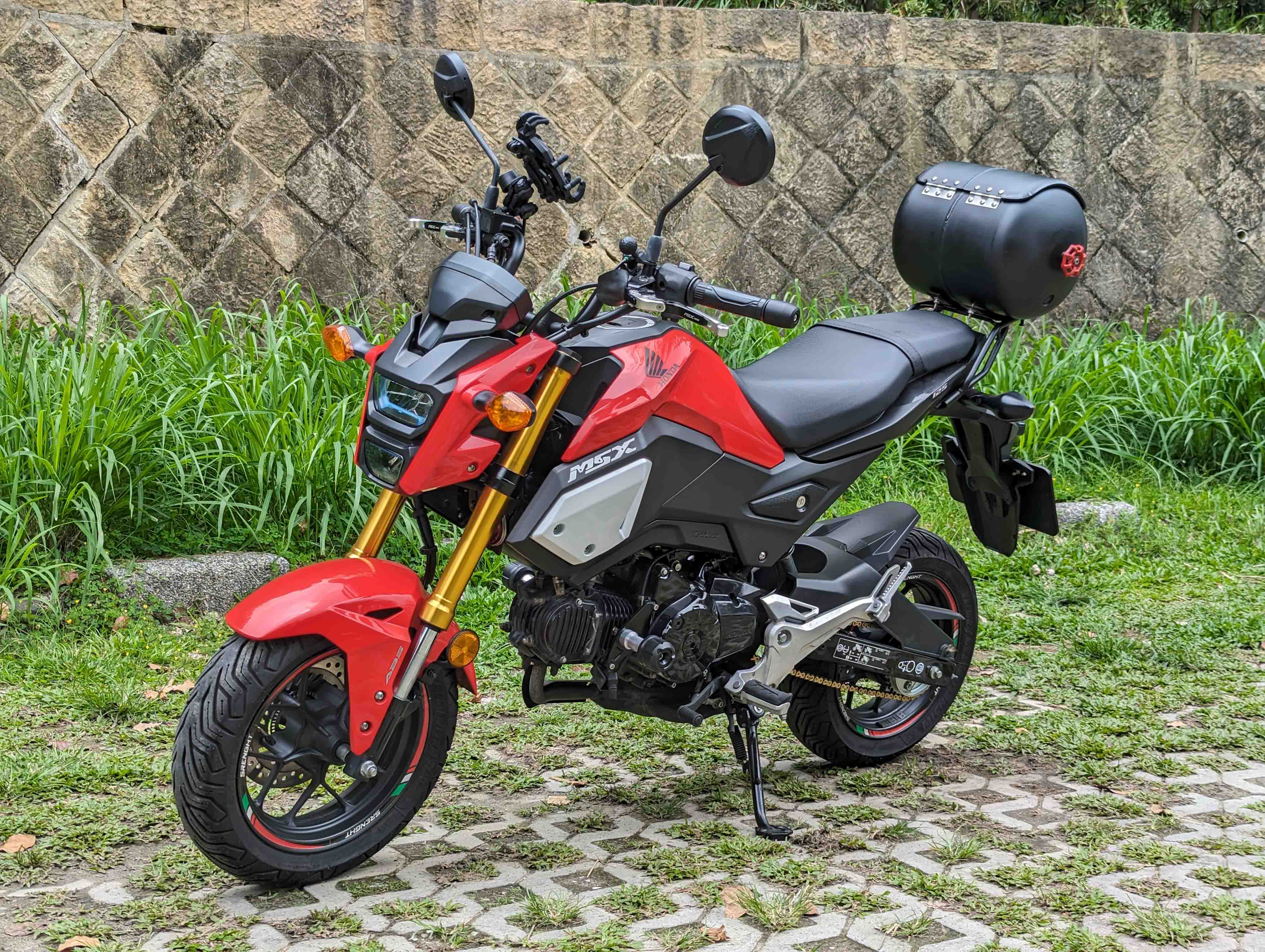 【個人自售】HONDA MSX125 - 「Webike-摩托車市」 個人自售 Honda MSX125 二代 ABS 紅色 台本公司車