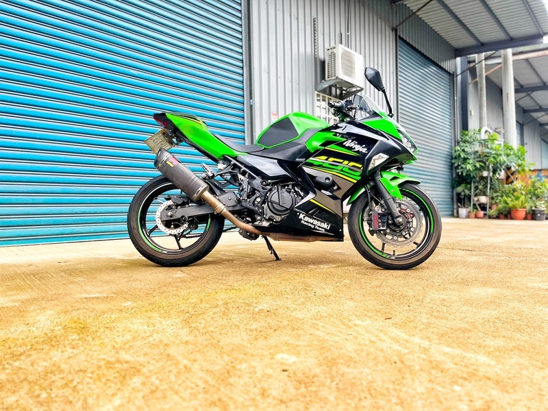 KAWASAKI NINJA400 - 中古/二手車出售中 碳蠍管 Brembo卡鉗 WiZH腳踏 超多改裝 小資族二手重機買賣 | 小資族二手重機買賣