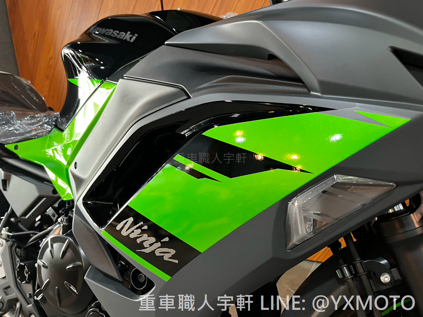 KAWASAKI NINJA650新車出售中 【敏傑宇軒】Kawasaki 忍者 Ninja 650 2024 消光灰亮綠 總代理公司車 | 重車銷售職人-宇軒 (敏傑)