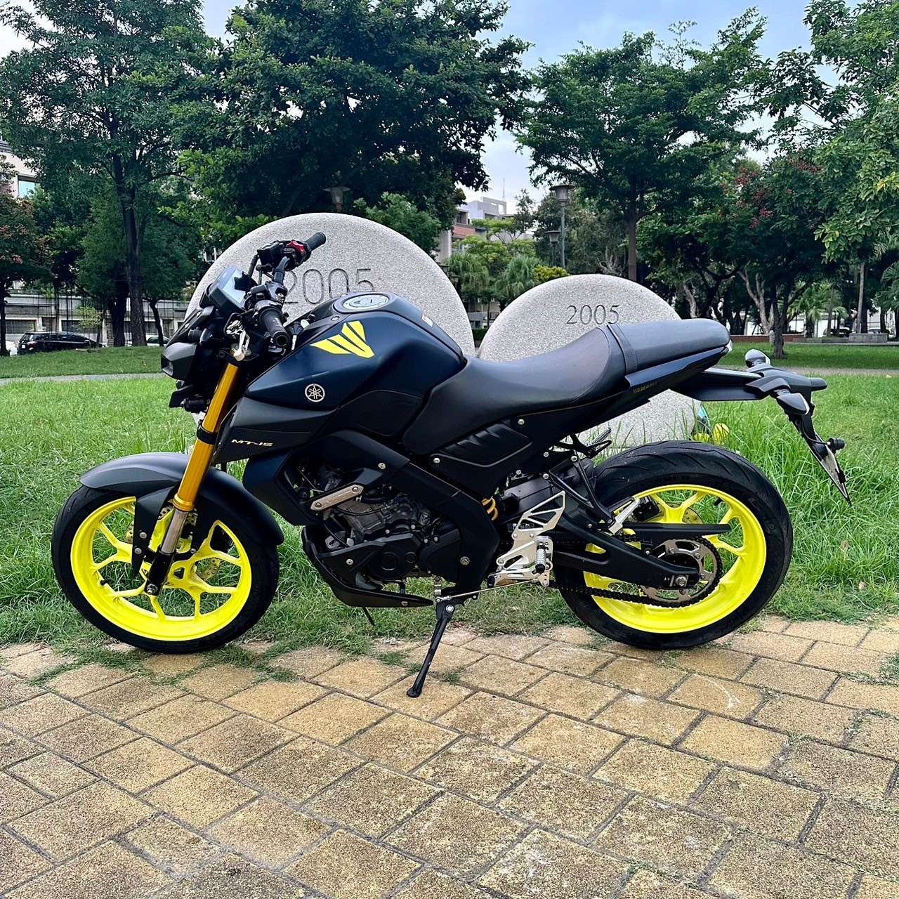 YAMAHA MT-15 - 中古/二手車出售中 2020 山葉 MT-15 倒叉版(無ABS) #0396 現況販售 | 貳輪嶼中古機車專賣-台南店