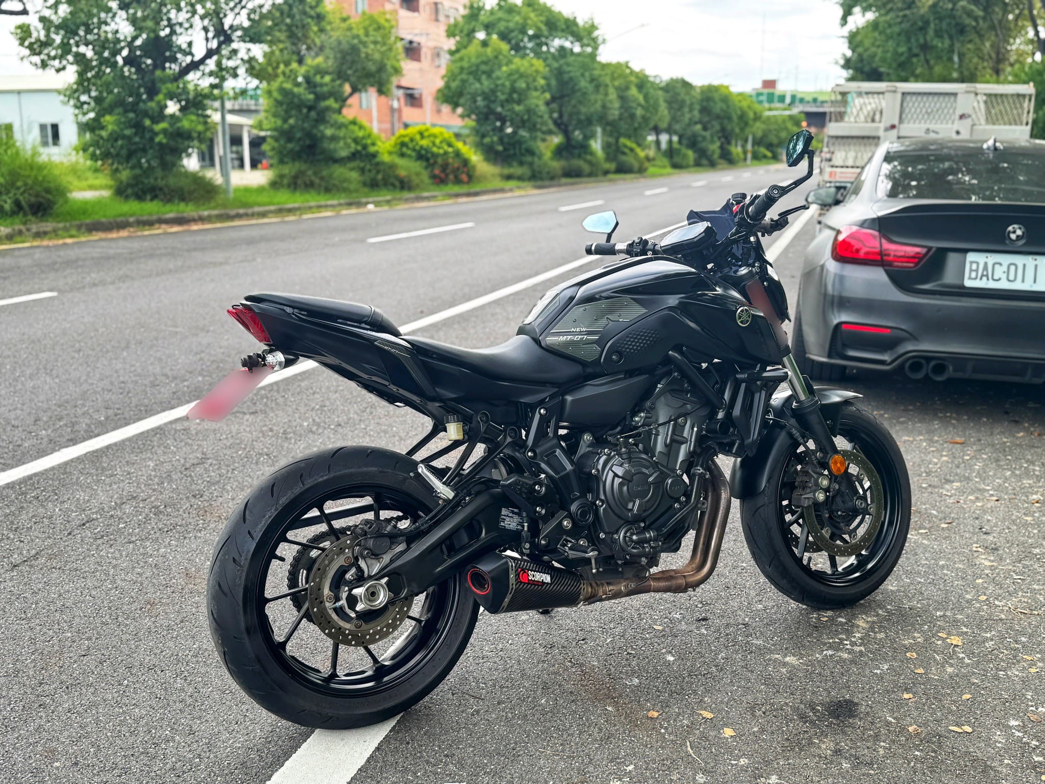 YAMAHA MT-07 - 中古/二手車出售中 2021年 YAMAHA MT-07/0元交車/分期貸款/車換車/線上賞車/到府交車 | 翊帆國際重車