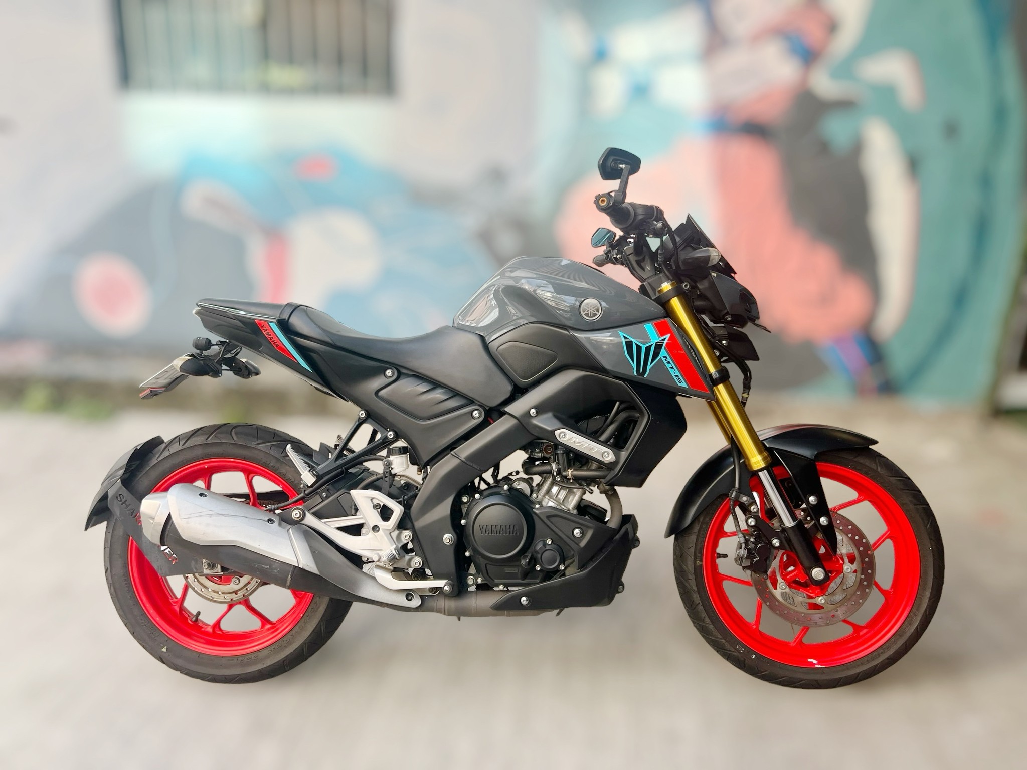 YAMAHA MT-15 - 中古/二手車出售中 YAMAHA MT15v2   協助分期、託運、換車補貼、代償結清 Line ID:@q0984380388 | 小菜輕重機