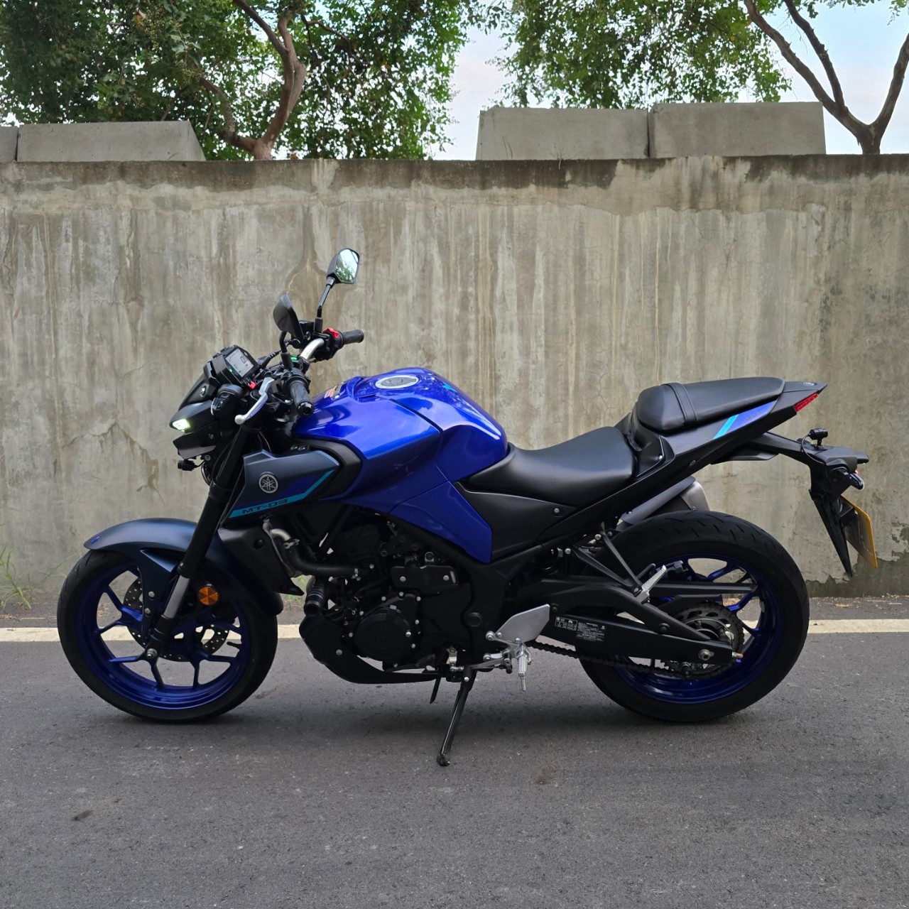 YAMAHA MT-03 - 中古/二手車出售中  售 2022 YAMAHA MT03 黃牌街車 MT-03 | 飛翔國際