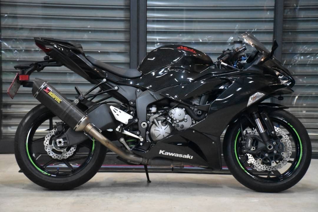 KAWASAKI NINJA ZX-6R - 中古/二手車出售中 碳蠍管 行車記錄器 小資族二手重機買賣 | 小資族二手重機買賣