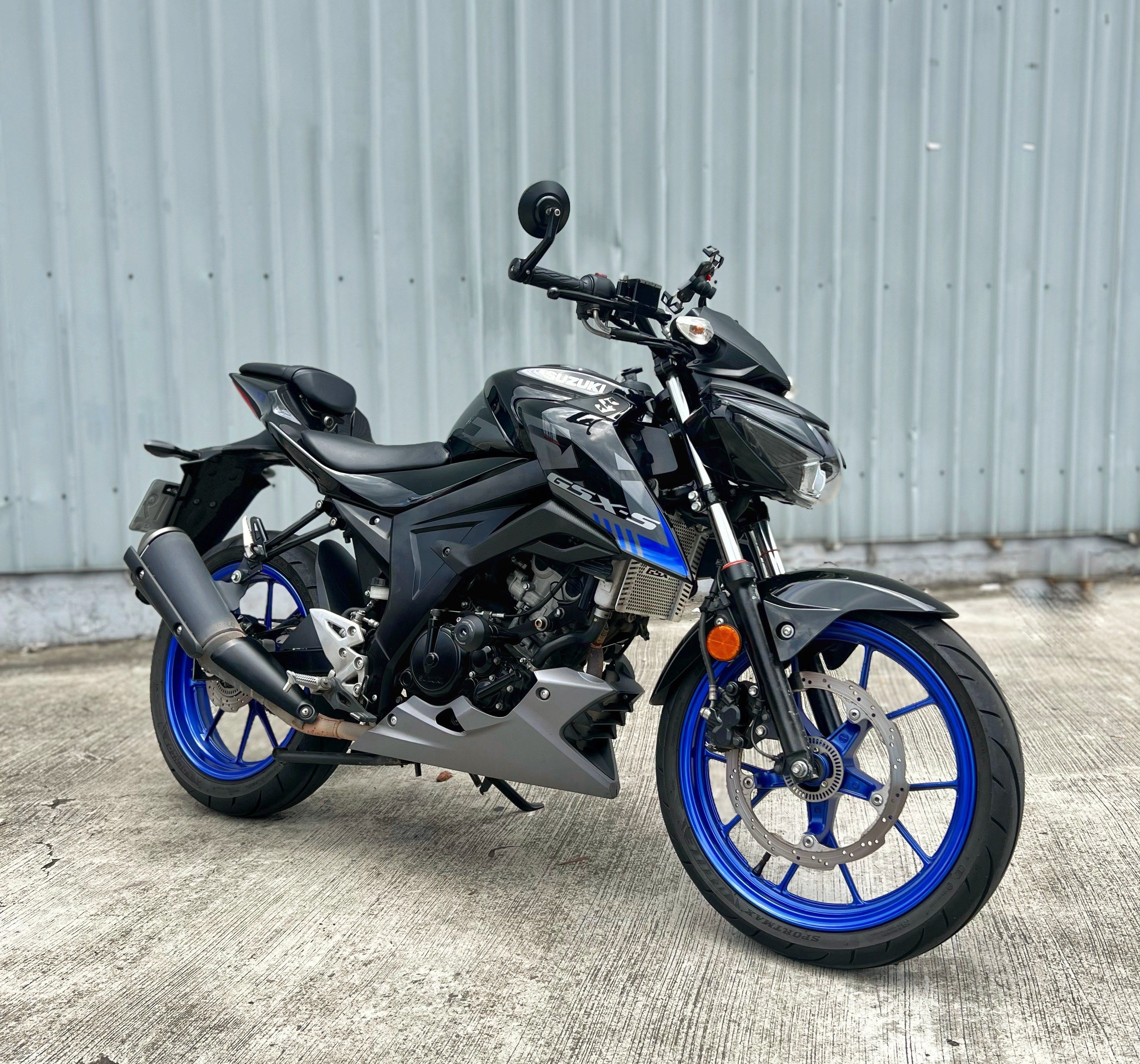 SUZUKI GSX-S150 - 中古/二手車出售中 2020年 GSXS150 黑色系 基本改 無摔 無事故 | 阿宏大型重機買賣