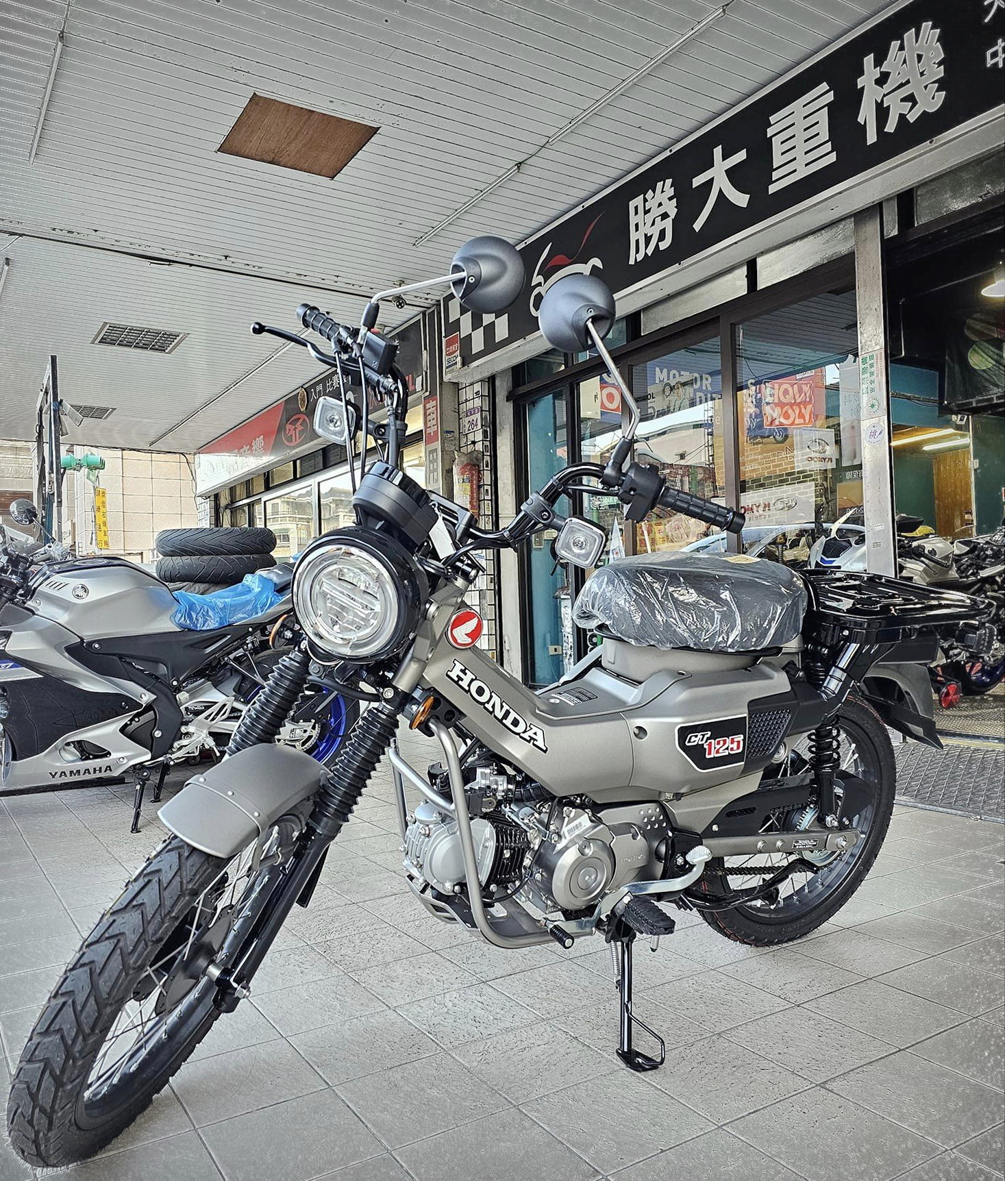 HONDA CT125 Hunter Cub新車出售中 【勝大重機】2024 HONDA CT125 Hunter Cub ABS 銀色 全新車售價$14.8萬 | 勝大重機