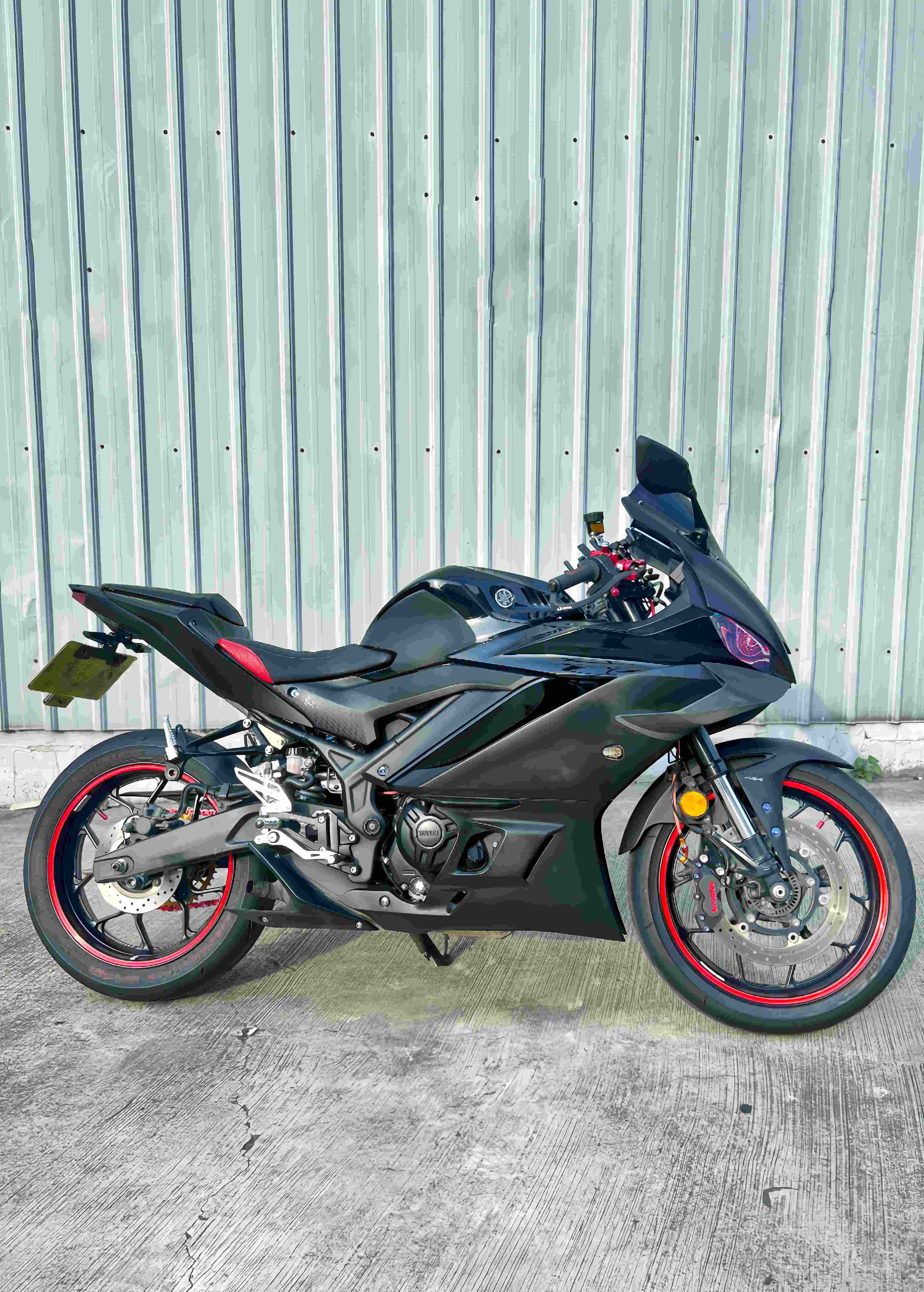 YAMAHA YZF-R3 - 中古/二手車出售中 2019年 R3 BREMBO對四黑底紅、RCB 離合器&煞車總成 超多改裝 | 阿宏大型重機買賣