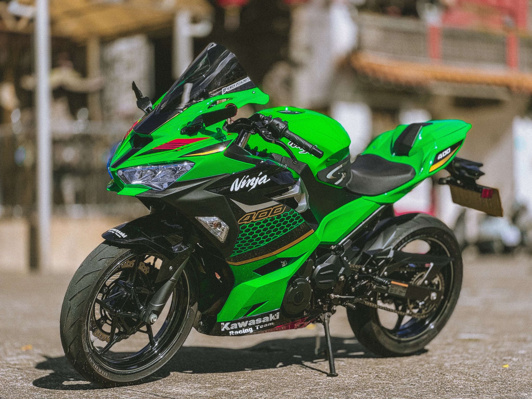 KAWASAKI NINJA400 - 中古/二手車出售中 KAWASAKI NINJA400 ABS 改10R頭罩 | 個人自售