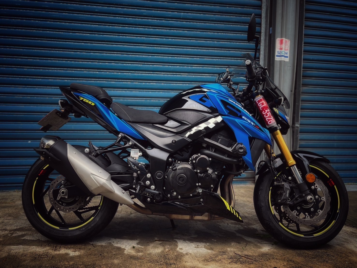 SUZUKI GSX-S 750 - 中古/二手車出售中 2021/22 GSX-S750 基本改裝 無摔車無事故 小資族二手重機買賣 | 小資族二手重機買賣