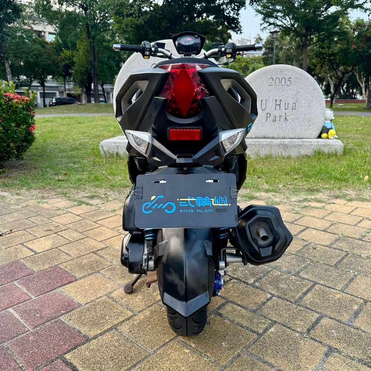 比雅久 ALPHA MAX 125 Naked - 中古/二手車出售中 2019 PGO ALPHA MAX 125 NK(裸把) #2376 | 貳輪嶼中古機車專賣-台南店