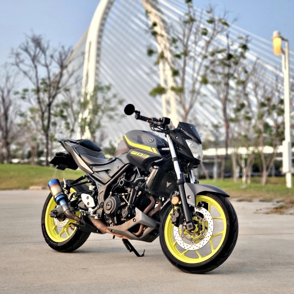 【個人自售】YAMAHA MT-03 - 「Webike-摩托車市」 Yamaha MT-03(ABS) 展示車 極新