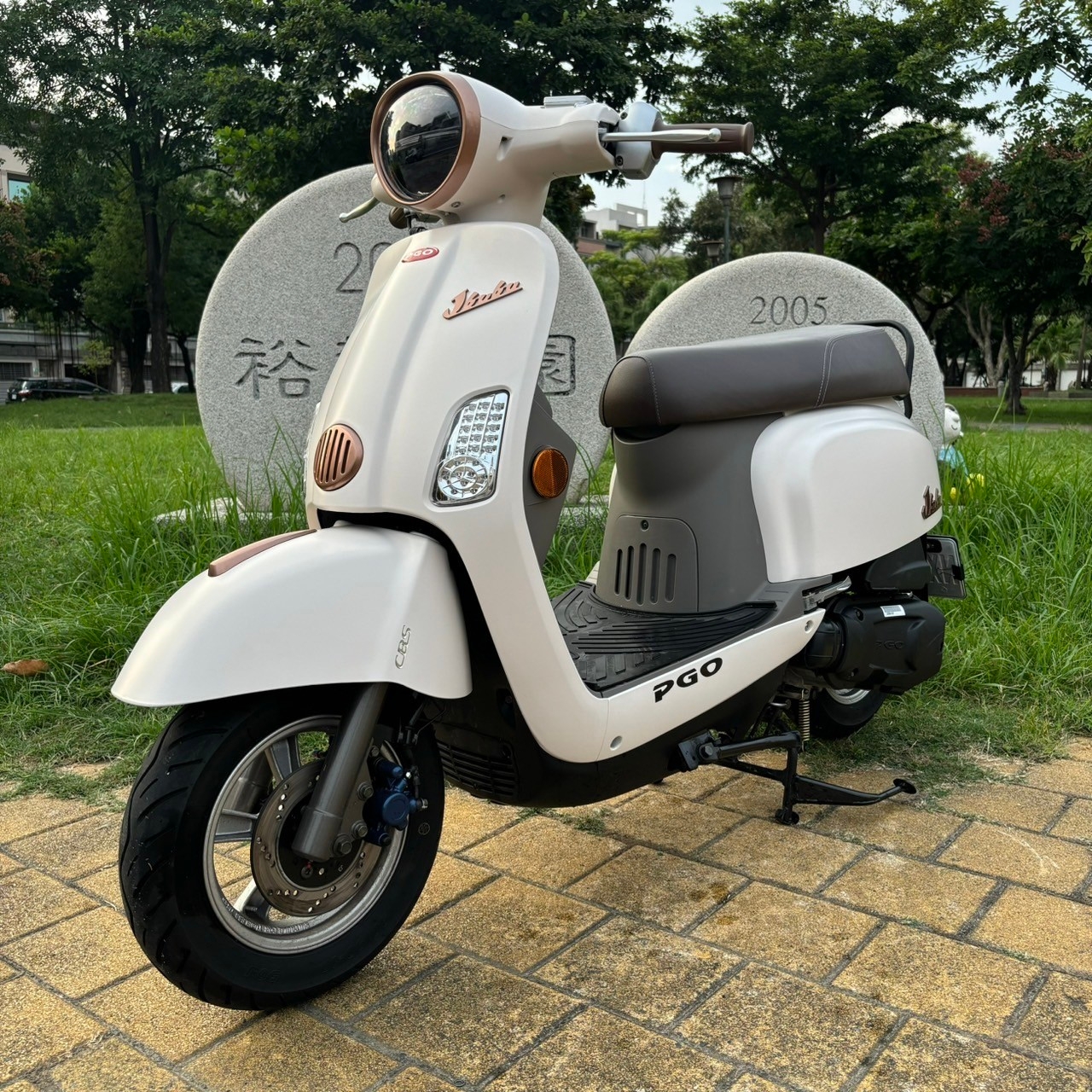 【貳輪嶼中古機車專賣-台南店】比雅久 J-BUBU115 - 「Webike-摩托車市」 2024 PGO JBUBU 115 CBS LED 文青版 #7128