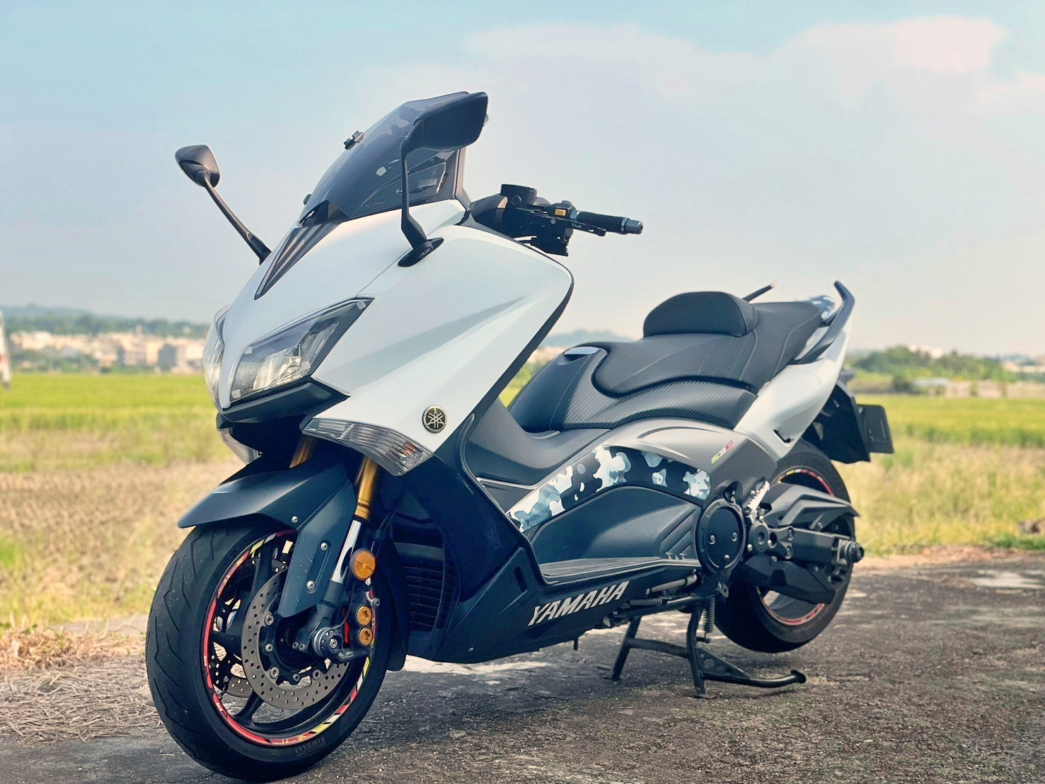 YAMAHA TMAX530 - 中古/二手車出售中 全車白化包膜 鋼特版T媽便宜售出 | 武士重機-阿良