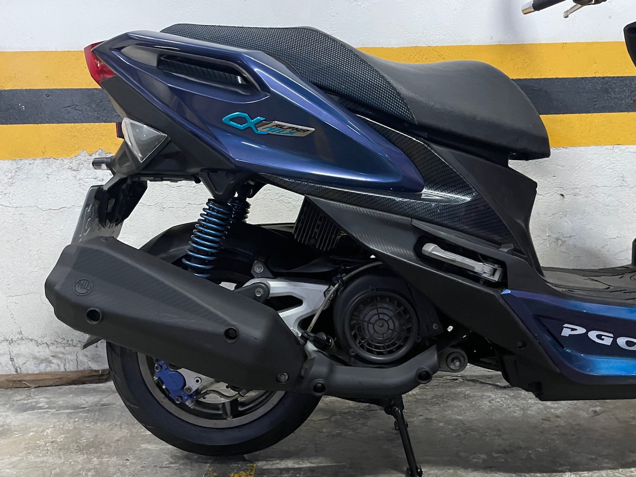 比雅久 ALPHA MAX 125 - 中古/二手車出售中 賣代步PGO 摩特動力 Alpha Max 阿法125 CBS雙碟 2019年 無改裝，通勤、接送、外送代步好車~ | 個人自售