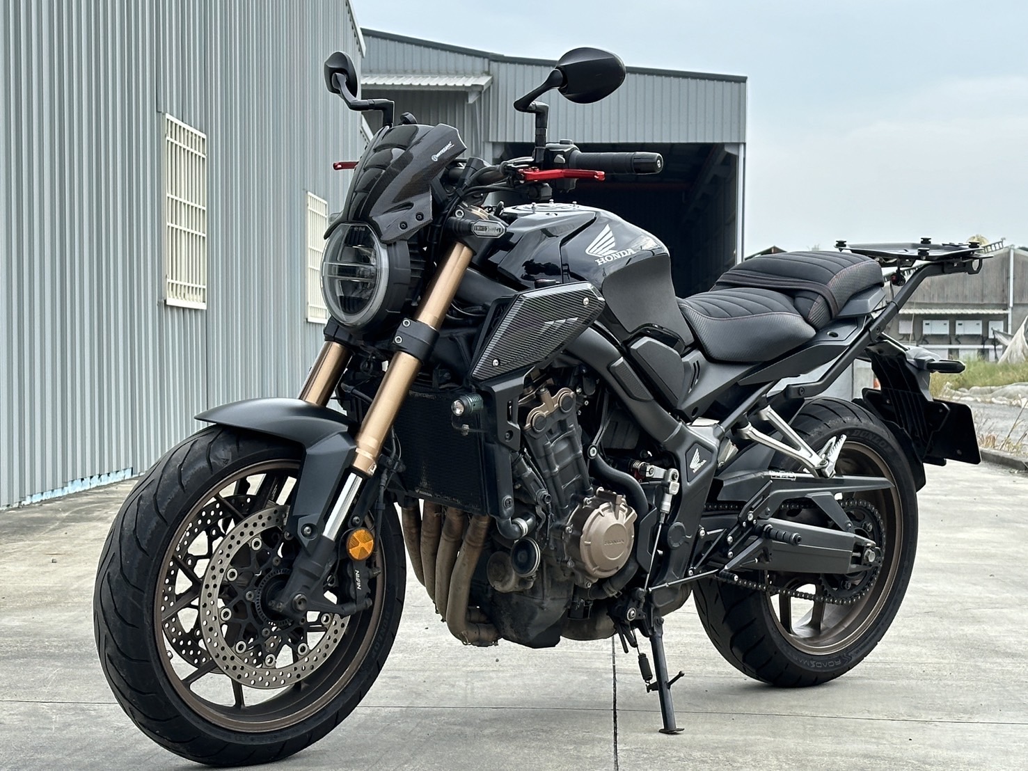 【YSP 建興車業】HONDA CB650R - 「Webike-摩托車市」 CB650R（爆改款 合格鈦蠍）