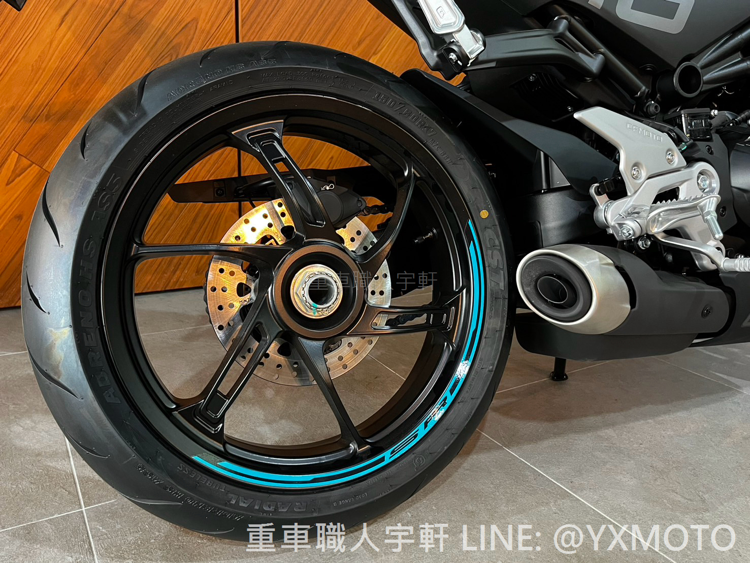 CFMOTO 450SR S新車出售中 【重車職人宇軒】CFMOTO 450 SRS 灰黑藍線 春風 總代理公司車 零利率實施中 | 重車銷售職人-宇軒 (敏傑)